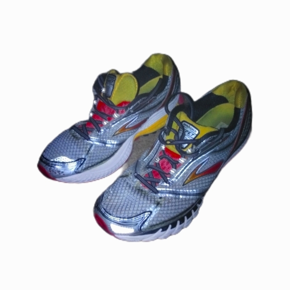 Brooks Ghost 6 Neutral Multicolor Running Shoes. Sz. Men's 10.5 Medium. SEE PICS